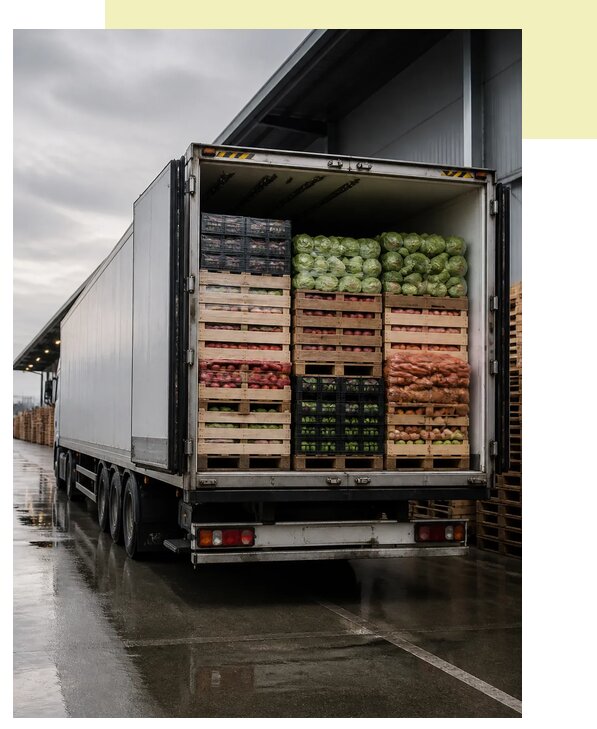 Перевозка плодоовощной продукции в Серов по цене от 5101 р. | Агросервис-Срв