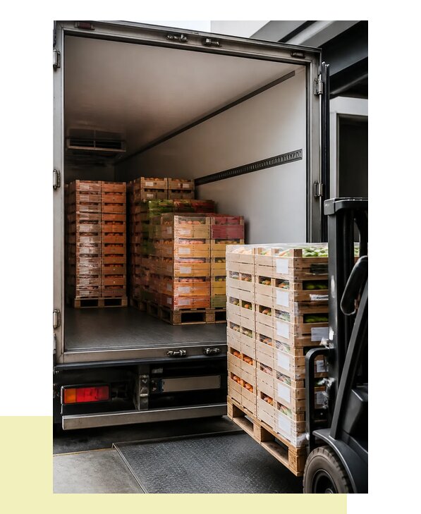 Перевозка сельхозпродукции на паллетах с доставкой в Серов
